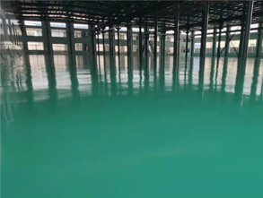 水性環氧涂料用于鎮江新壩電器地坪
